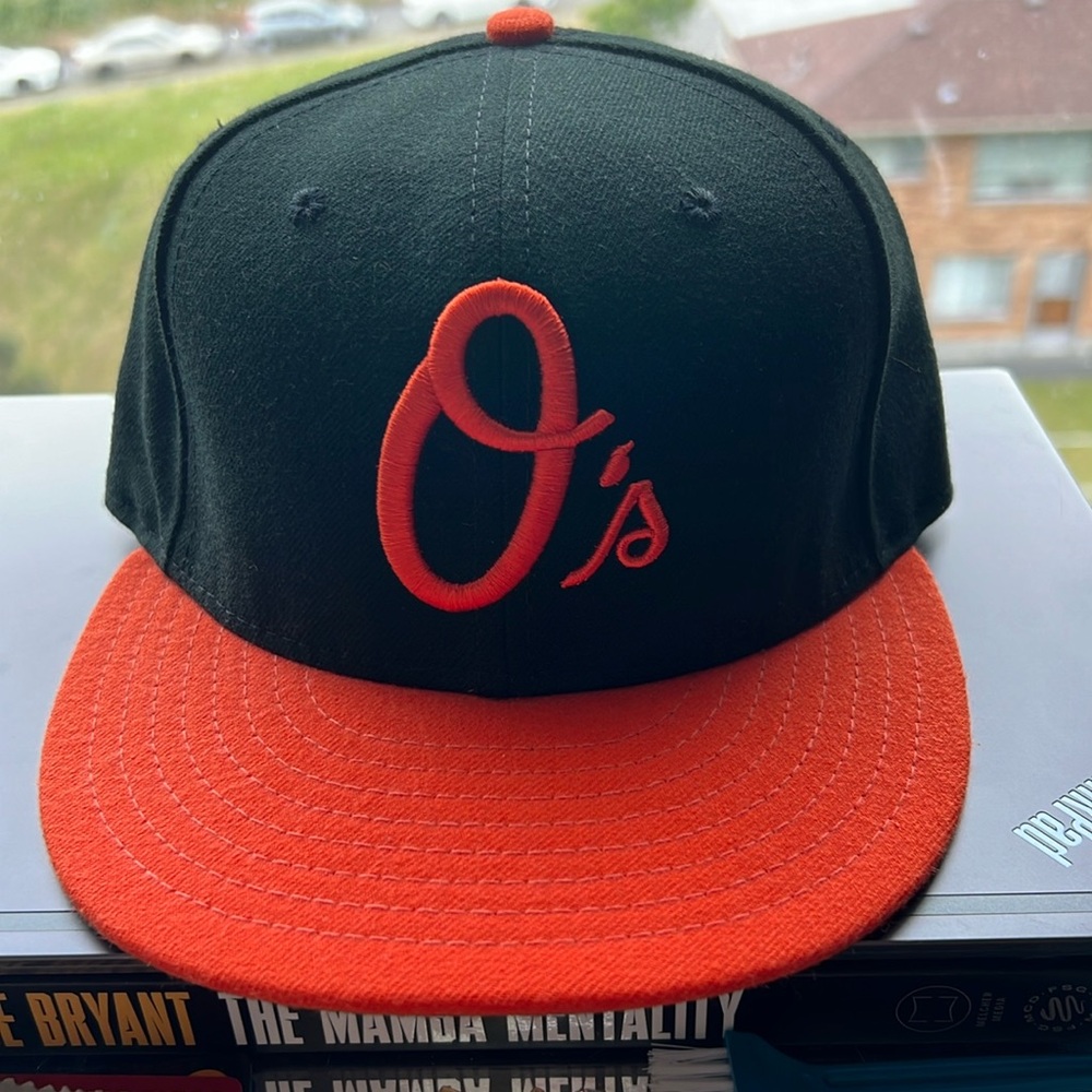 New Era Baltimore Orioles Two Tone Hat 7 3/8